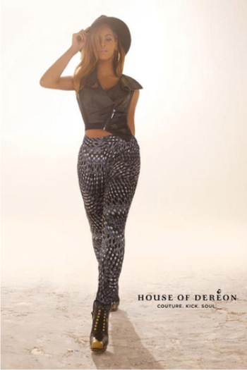 Бейонсе в рекламе модных нарядов осени 2012. Фоторепортаж